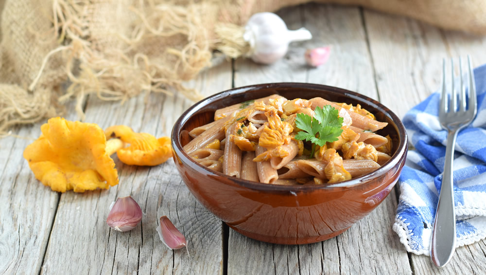 Ricetta Di Pasta Di Farro Con Funghi Finferli